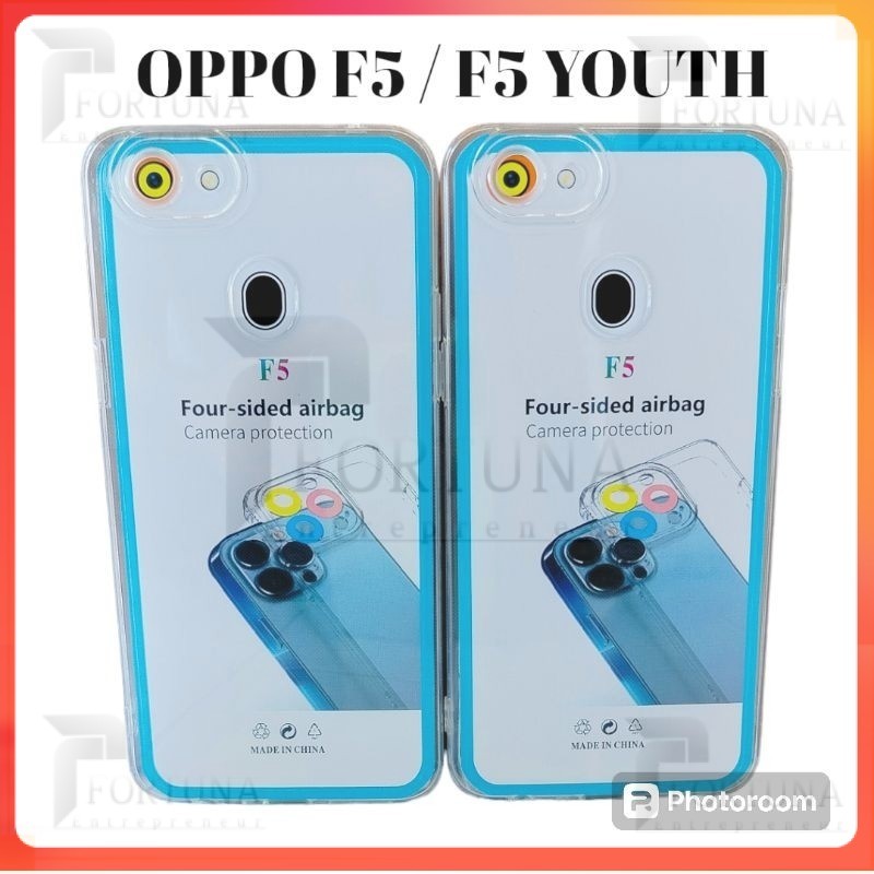 Case Case Bening Airbag Oppo F5 / F5 YOUTH Softcase Transparan