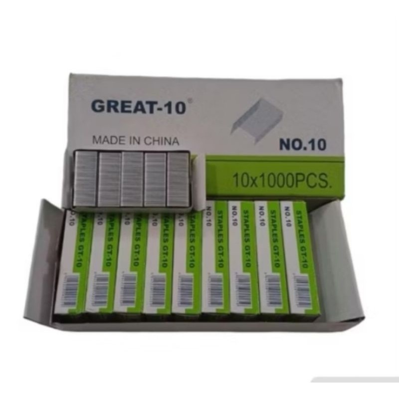 

1 BOX ISI STAPLES ISI 10 PACK TK-47