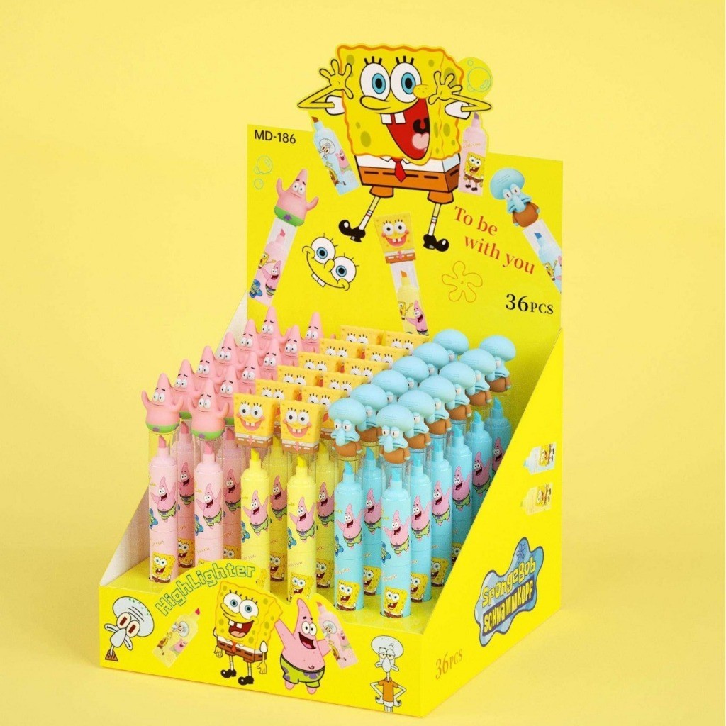 

(Kakabicam) Highlighter Spongebob Characters (Seri 1)