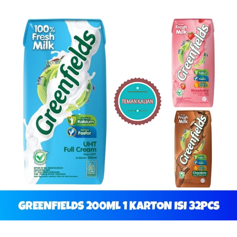 

Greenfields 200ml 1 karton isi 32pcs