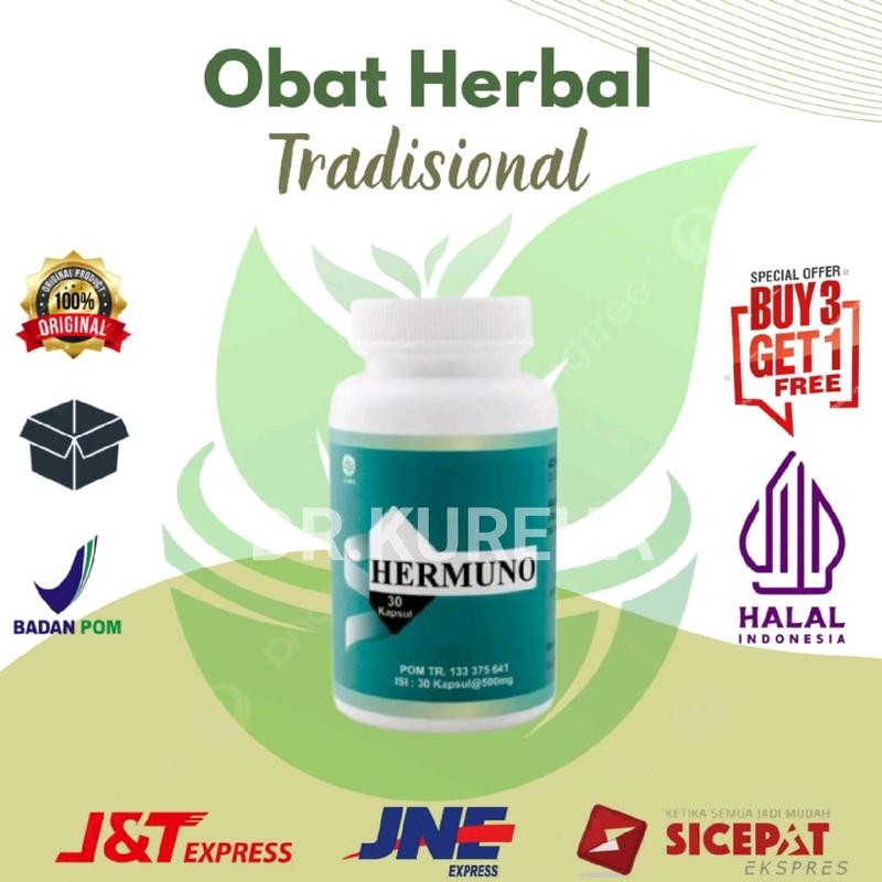 HERMUNO Original Suplemen Atasi Masalah Parasit Pada Tubuh
