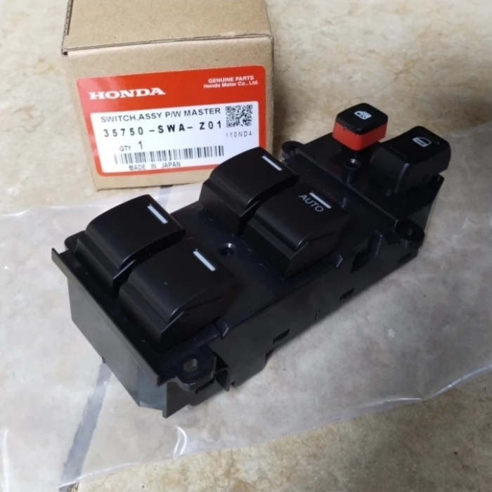 Saklar Power Window Depan Kanan CRV Gen 3 2007-2012