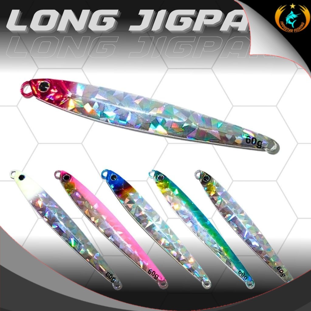 Mberot Metal Jig Mberot Replika OEM Jigpara Glow In Dark Speed Vertical Umpan Mancing Laut 60gr 80gr