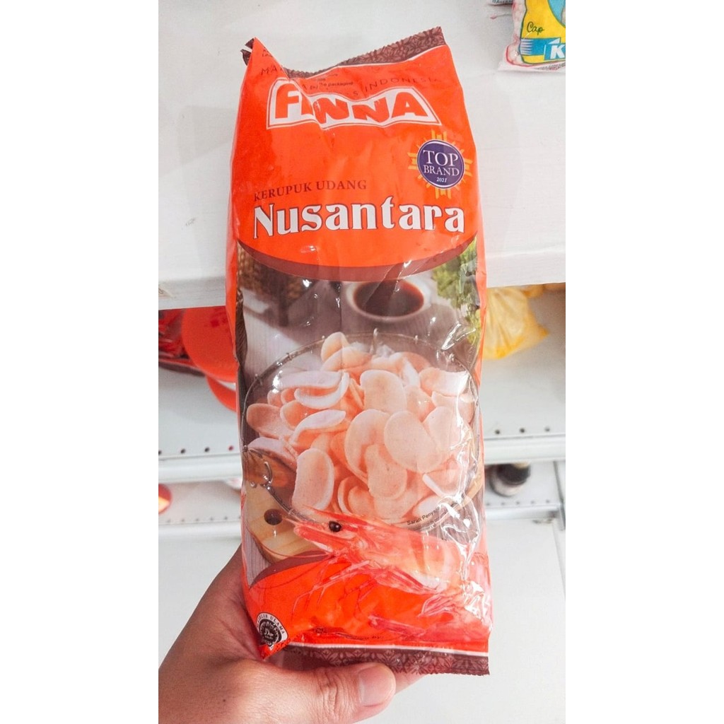 

Finna Nusantara Kerupuk Udang 380gr