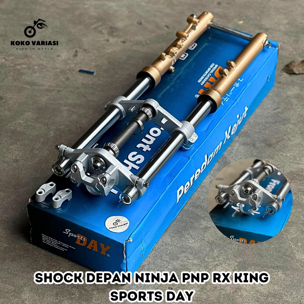 Shock Depan Ninja PNP RX King Fullset Sports Day Shockbreaker Racing