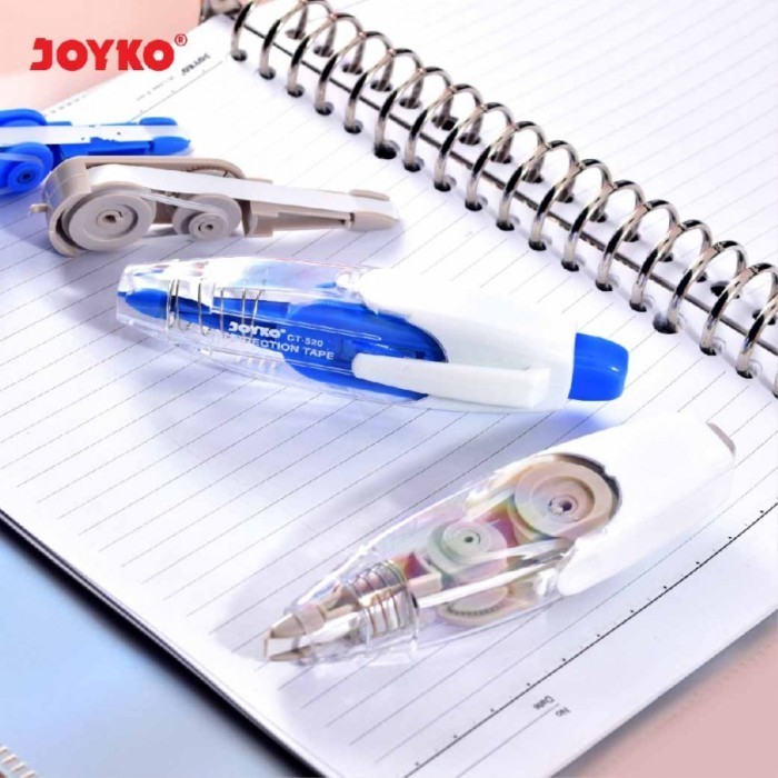

Correction Tape / Tip-ex Kertas Joyko CT-520 Pita Koreksi - Satuan ESB