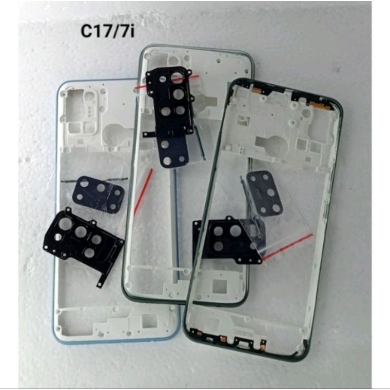 Bezel Bezzel tutup mesin tulang samping realme c17 / realme 7i