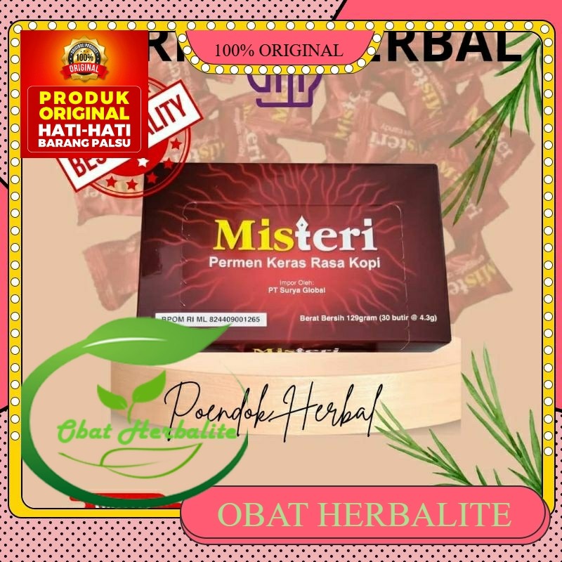 

Original 100% Permen Coklat Misteri Original Candy 30PCS Asli Herbal