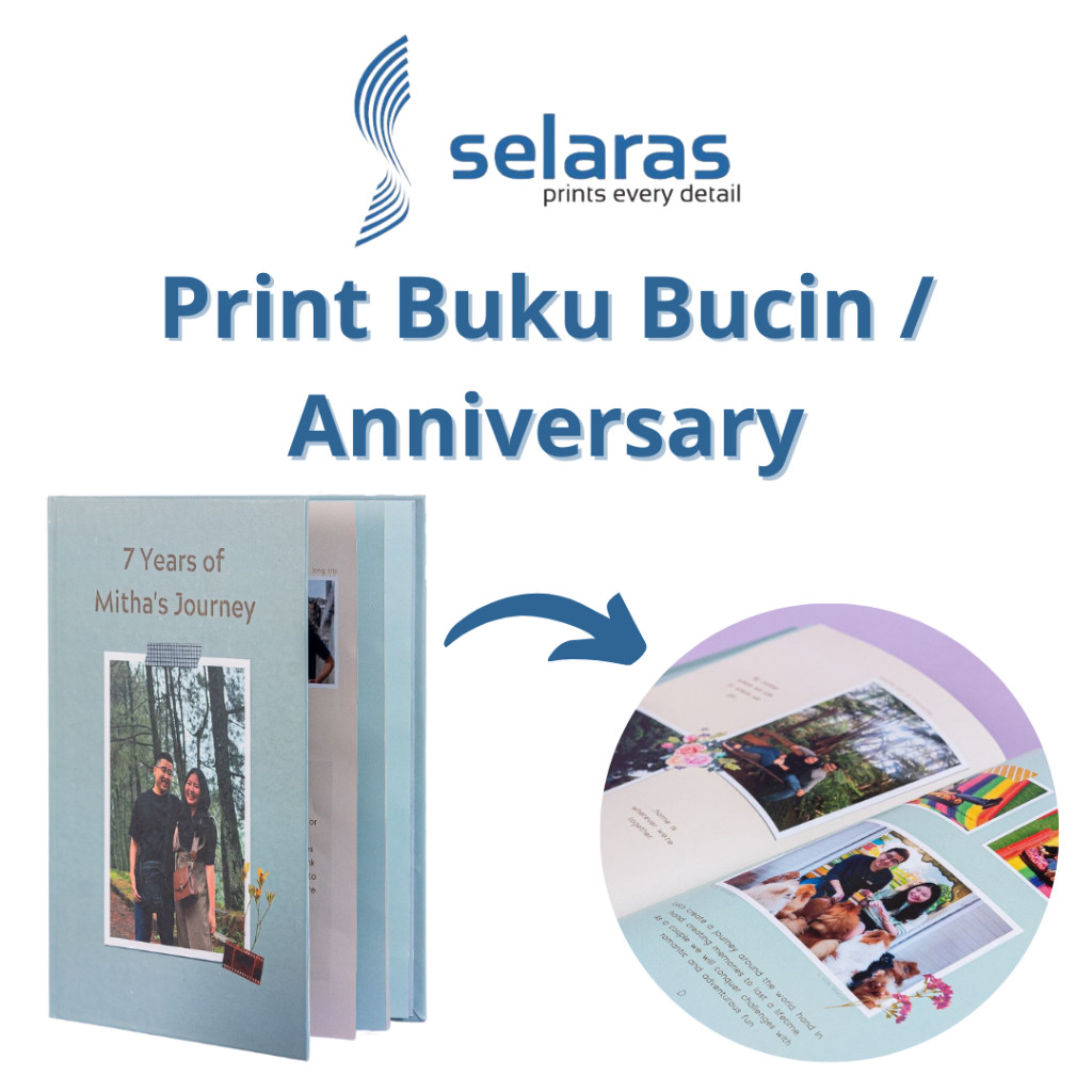 

Cetak Print Buku Bucin Anniversary Ulang Tahun Pasangan Buku Cinta A5