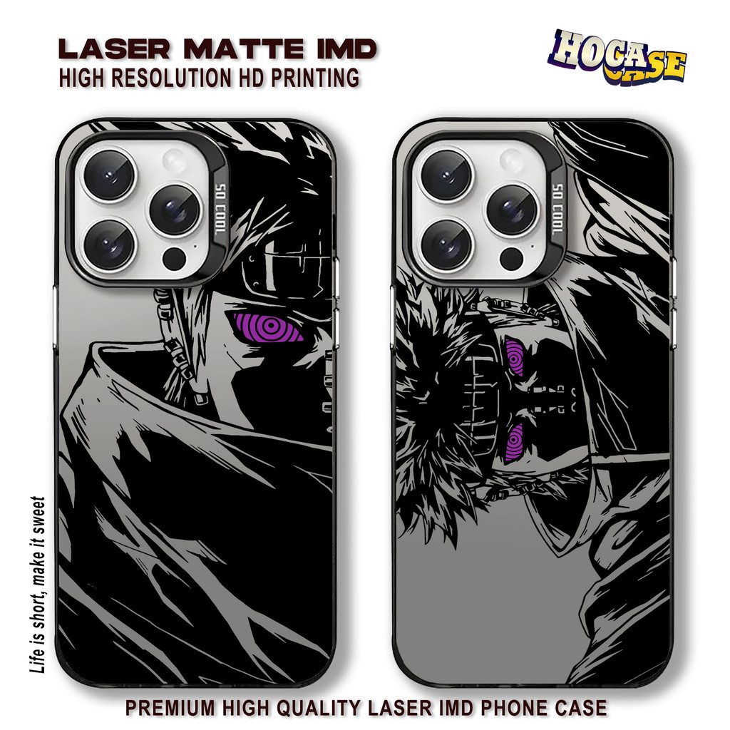 Case Naruto Pain HC591 IMD Redmi Note 14 13 12 11 10 9 9A 9C 10A 10C Premium Matte Black Casing HP G