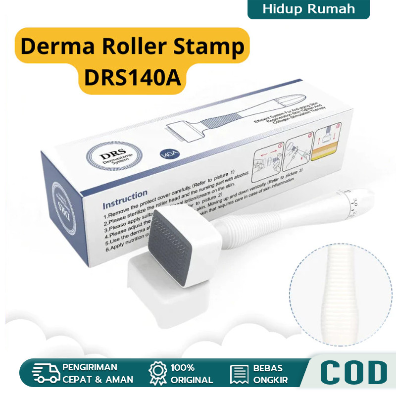 NEW GARANSI 1 TAHUN Derma stamp adjustable Derma stamp 0.5 1.5 MM Derma Roller Stamp DRS140A