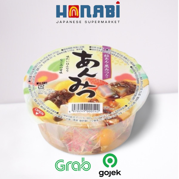 

Okazaki Bussan Anmitsu 300g - Jeli Pasta Kacang Merah & Sirup Gula Merah Made in Japan
