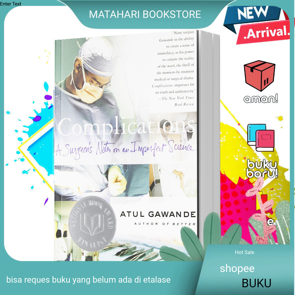Buku Complications by Atul Gawande