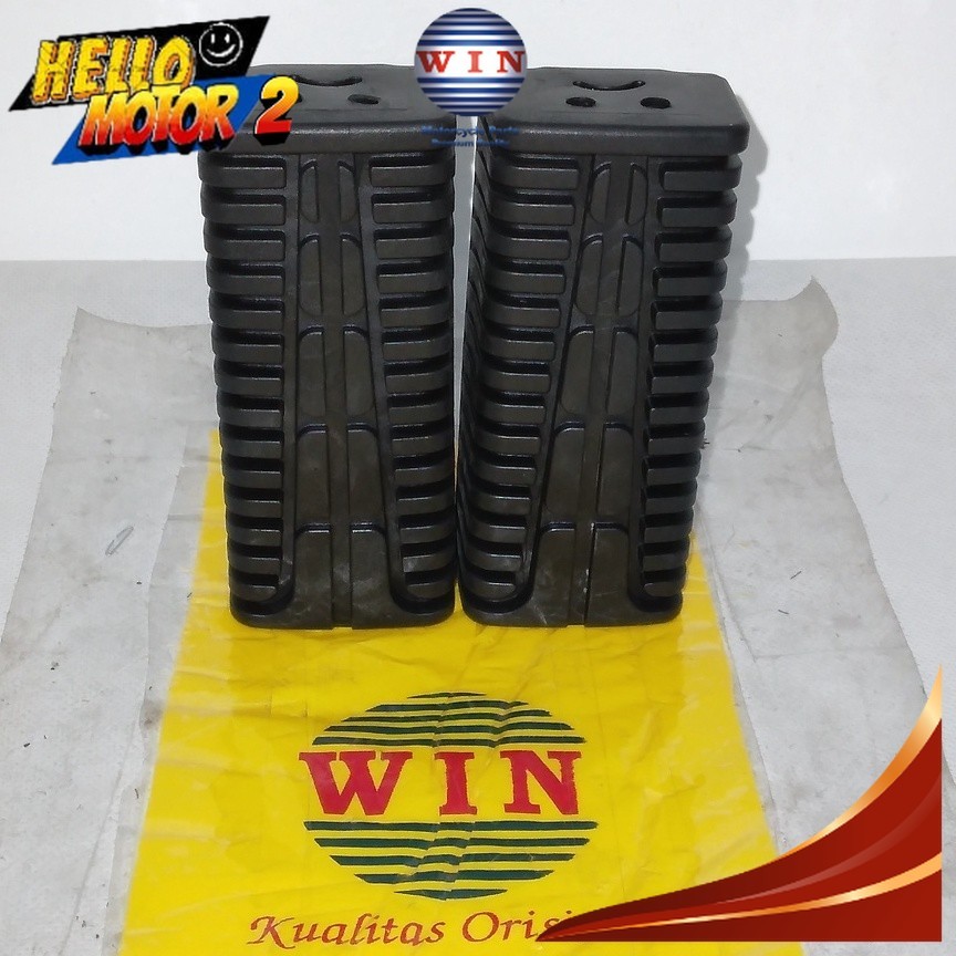 Karet Barstep Depan Jupiter Z MX Vega R ZR 115 Force FI Crypton WIN | injekan / pijakan kaki motor y