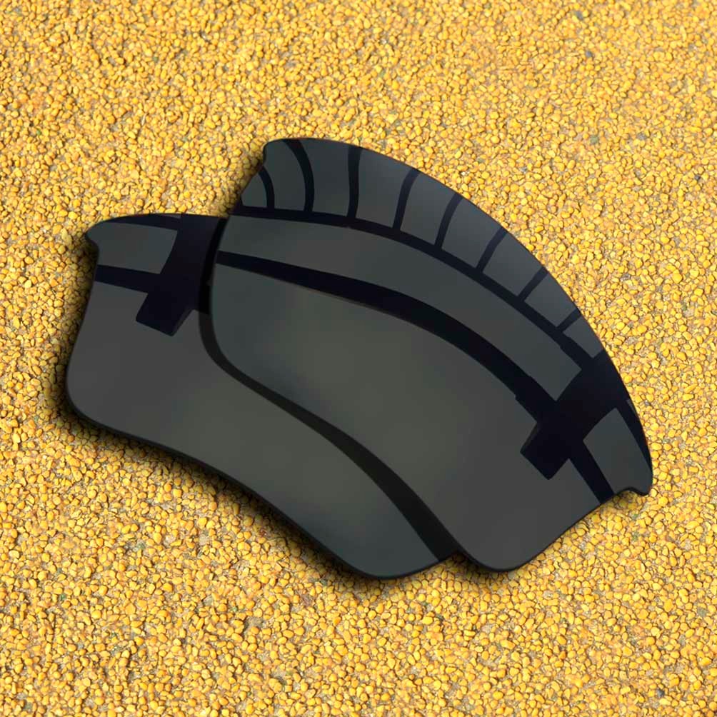 Black Polarized Replacement Lenses For-Oakley Half Jacket XLJ Sunglasses Frame 100% UVA & UVB