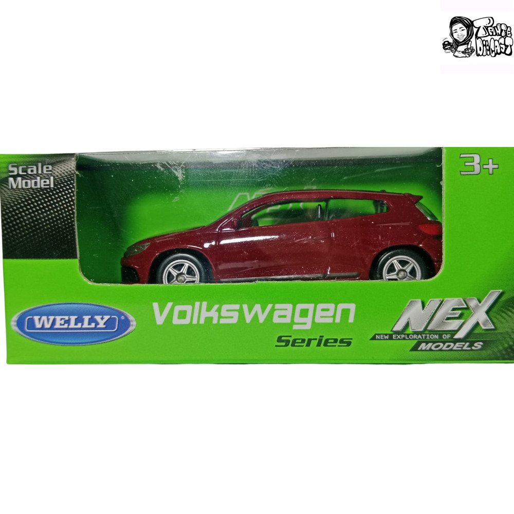 52296 | Welly Nex 1 : 64 Volkswagen VW Scirocco Maroon