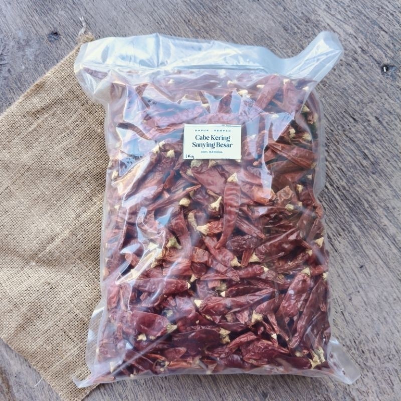 

Cabe Kering Sanying Dried Chili 1 kg 500gr 250gr