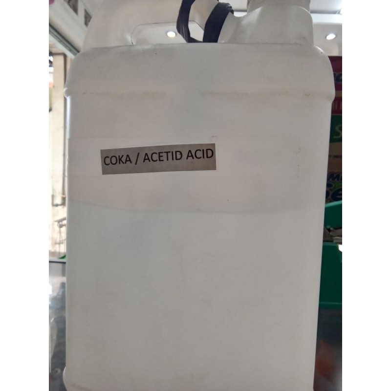 

New CUKA 5KG/ BIANG CUKA/ ACETIC ACID 99% (TERMASUK JIRIGEN)Premium