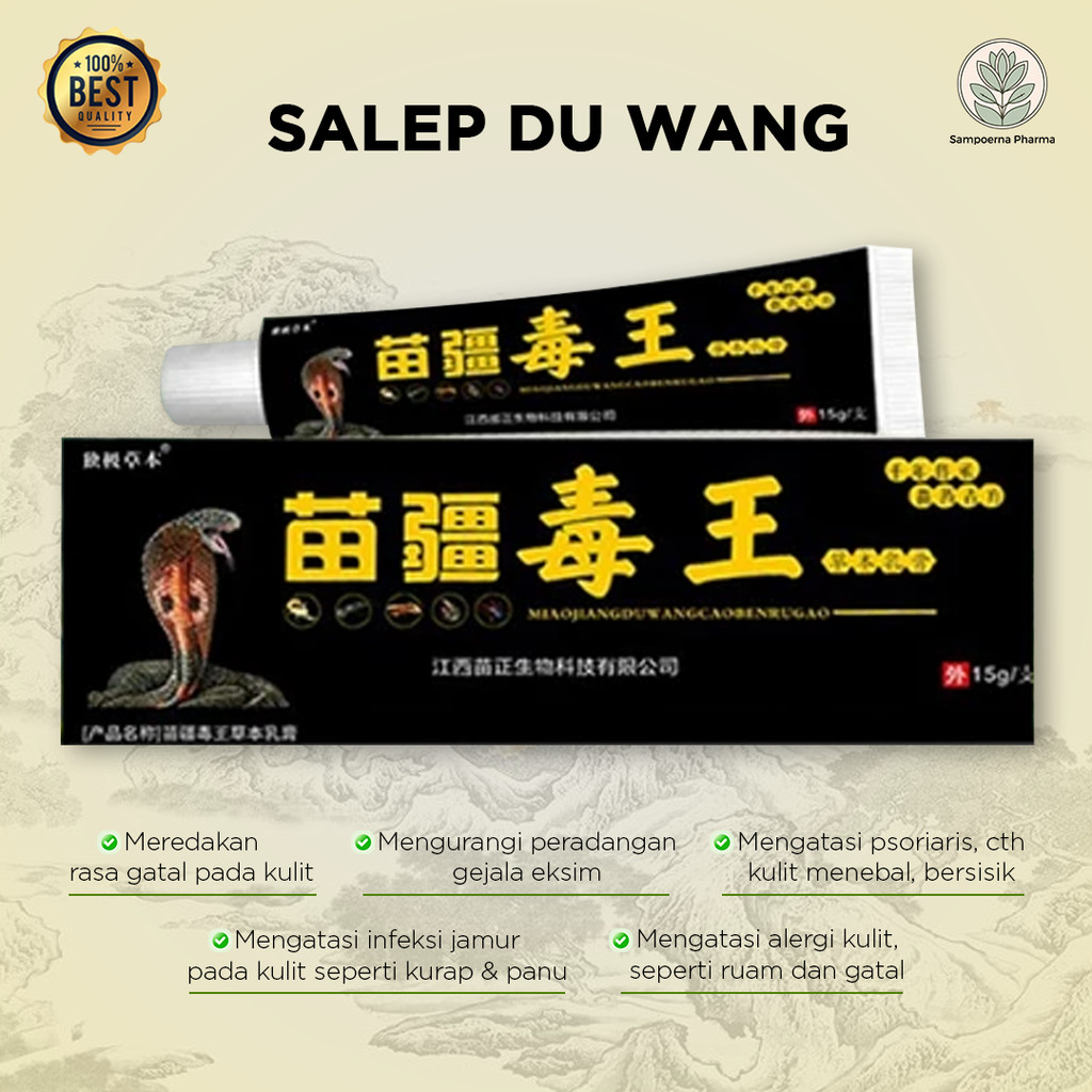 Salep Duwang 100% 15gr Original SALEP Duwang Psoriasis Eksim Cream Jamur Kurap Alergi Kulit Chy Gao