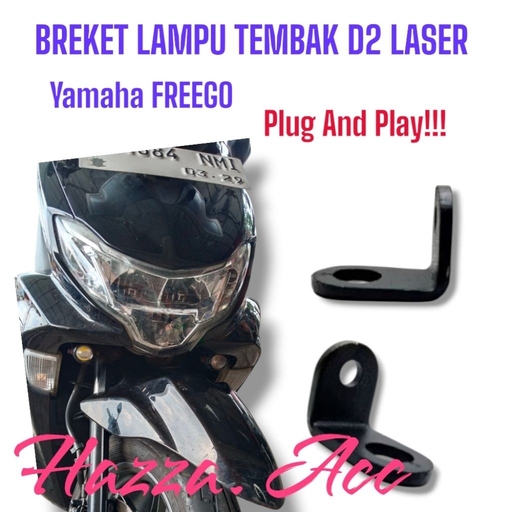 Bracket Lampu D2 Laser Kolong Freego Dudukan Lampu Tembak New Freego dan Freego Lama