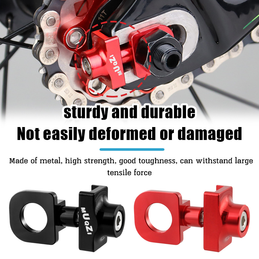 Setelan Rantai Sepeda Anting Sepeda Lipat Fixie Bmx Aluminum Alloy