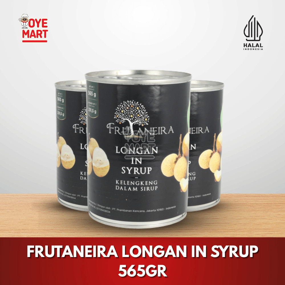

FRUTANEIRA LONGAN IN SYRUP 565GR/ BUAH LENGKENG DALAM SIRUP