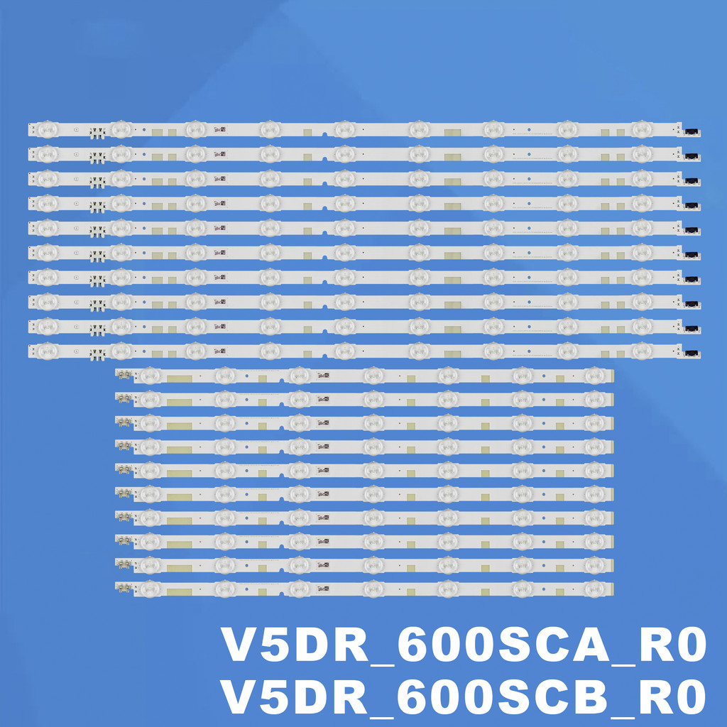 20Pcs x LED Strip For UE60JU6870 UE60JU6875 UA60JS7200R UA60JS7200W UA60JS7200 UA60JS7200K UN60JS720