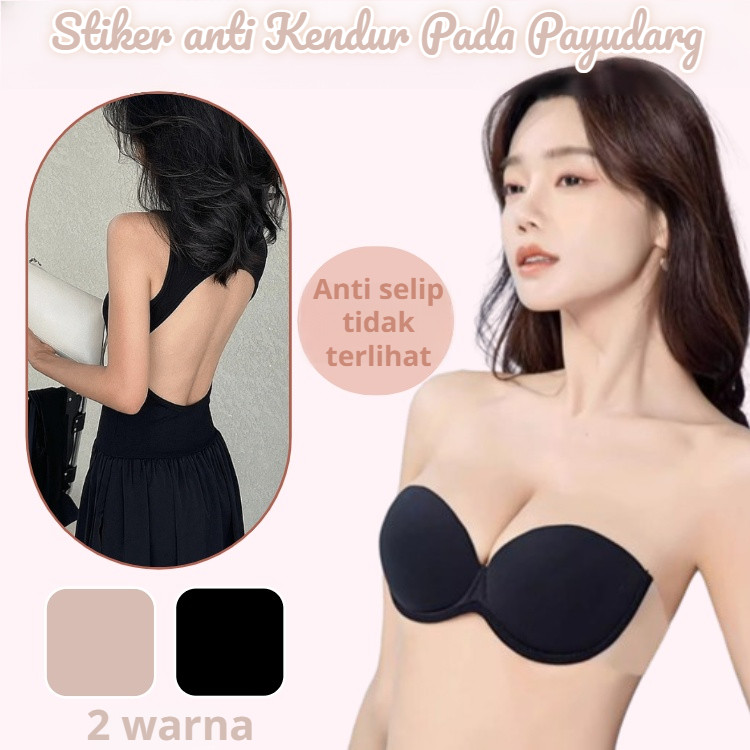【COD/Pengiriman 24 jam】[Mengangkat/Nyaman] BH-Bra Tempel/ Nipple Pad/Backless Bra/Pakaian Dalam Seks