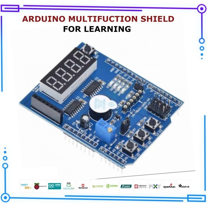 GB99 Arduino Multifunction For Learning + Sample Code