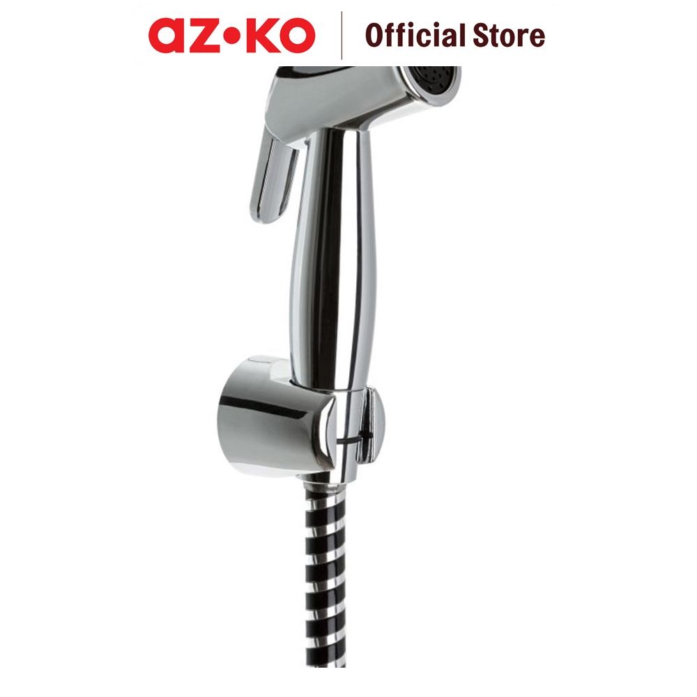 AZKO Tatay Selang Toilet Shower Kit Shatafa Chess Stainless Steel - Metalik Toilet Hose Semprotan Se
