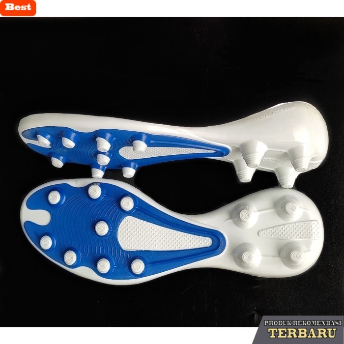 rekomendasi sepatu bola untuk kaki lebar Outsole Adidas White Blue Sol Sole Alas Sepatu Sepakbola Se