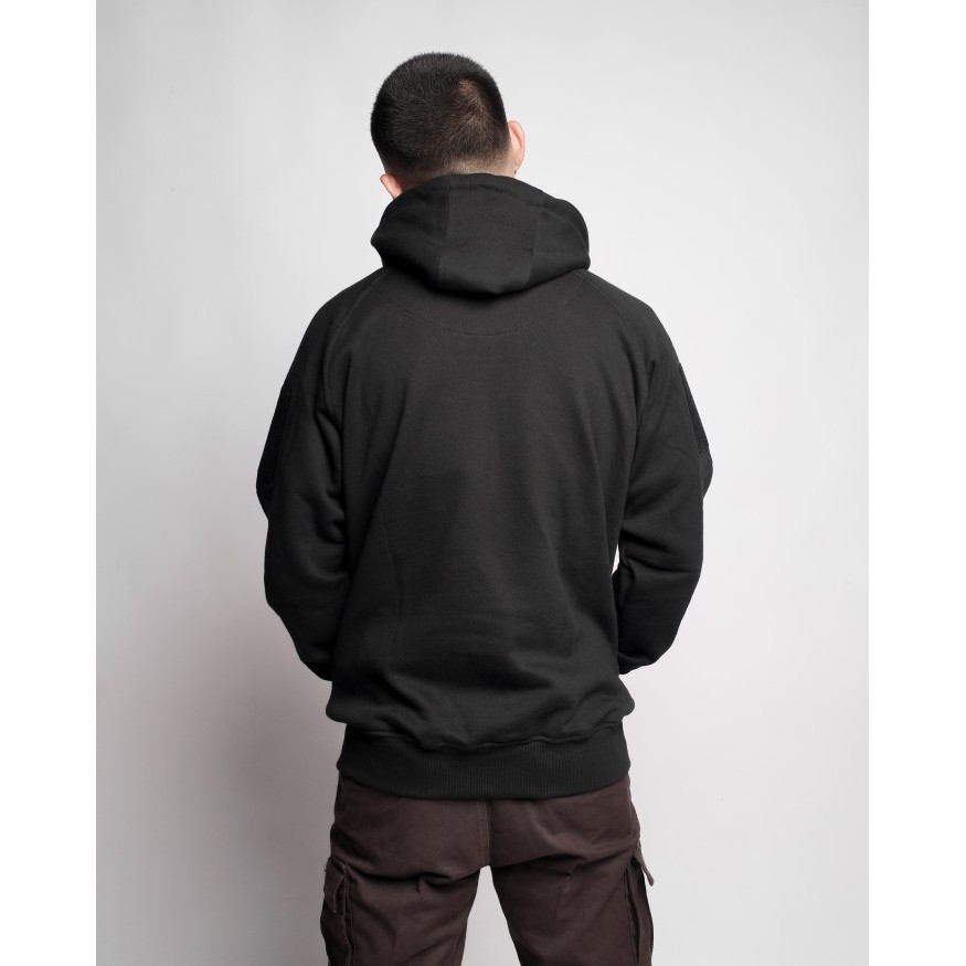 SALE -Numerus Advanced Raptor hoodie / jacket / tactical / tech / sweater - Hitam, M