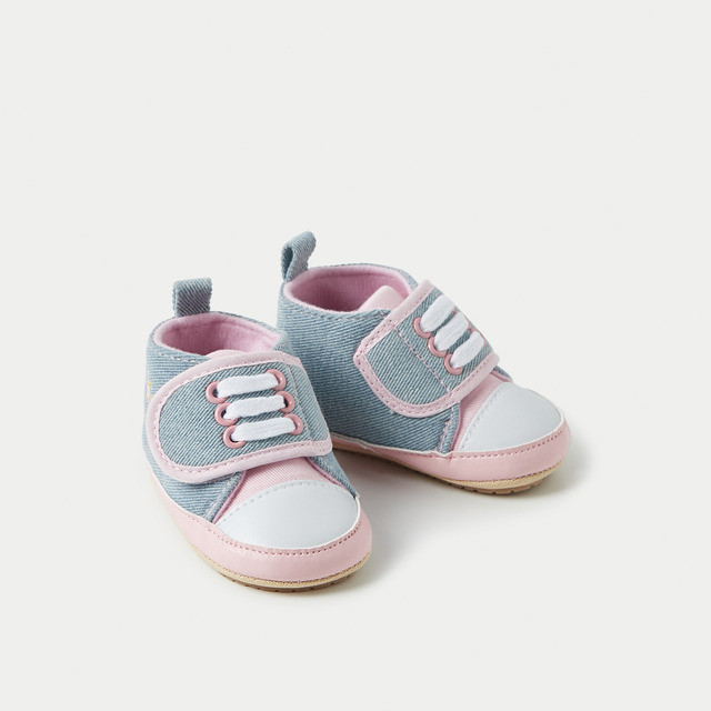 Babyshop Sepatu Anak Perempuan Juniors Embroidered Booties