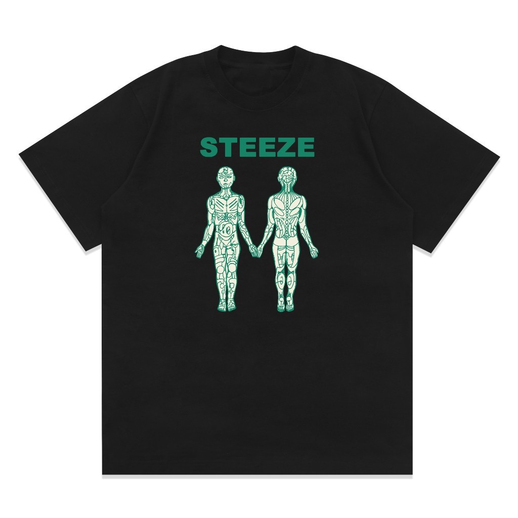 STEEZE.LTD - SYMBIOSIS T-SHIRT Hitam