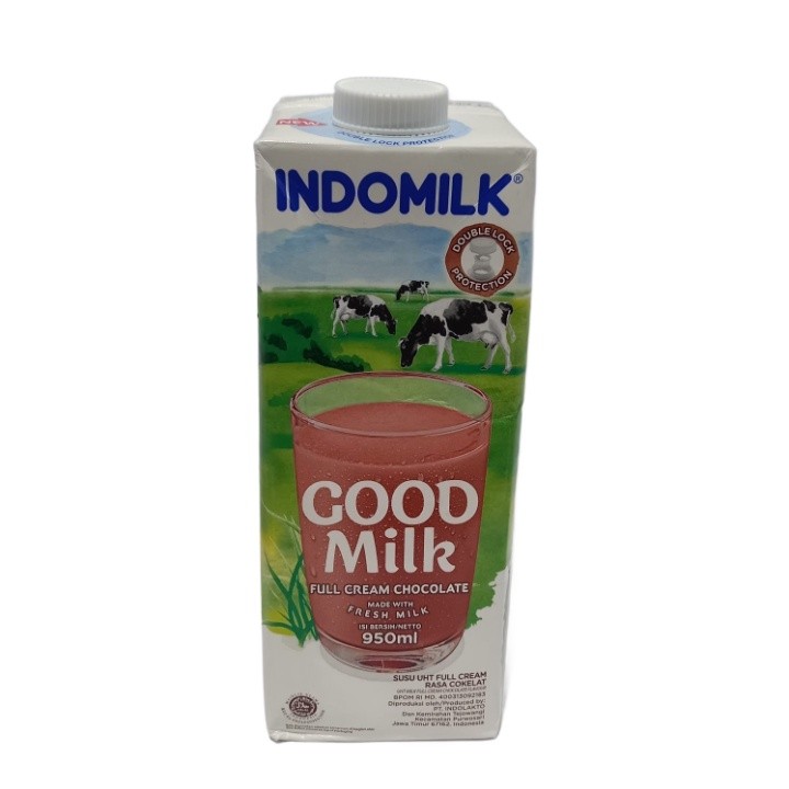 

INDOMILK UHT GOOD MILK CHOCO 950ML