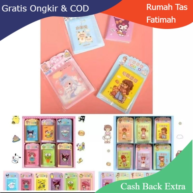 

Promo MEMO MINI / NOTEBOOK MINI SAMPUL MOTIF / BUKU MEMO MINI By Rumah Tas Fatimah