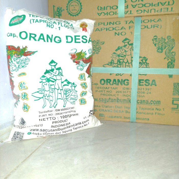 

sagu tani bumi kencana/tapioca 1kg
