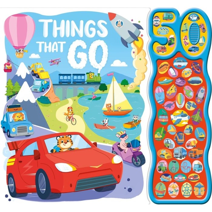 Things That Go (50-button sound book) Board book by Igloo Books