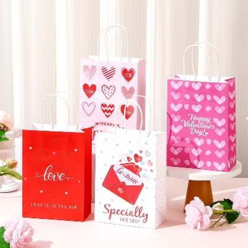 

Satuan- Paperbag edisi Valentine / Tas Kado Goodiebag Hamper Gift Valentine