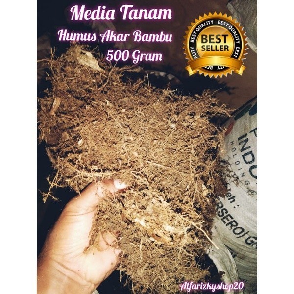 Humus Akar Bambu 500 gram #terlaris
