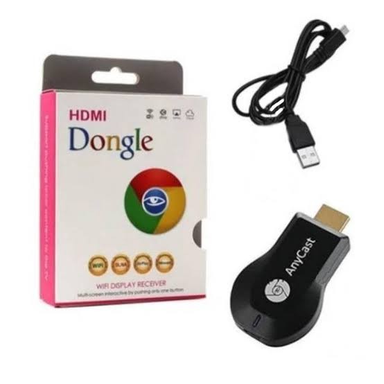 JA HDMI DONGLE ANYCAST 100% ORIGINAL WIFI DISPLAT ANY CAST TAMPILAN LAYAR WIRELESS LAYAR HP KE TV / 