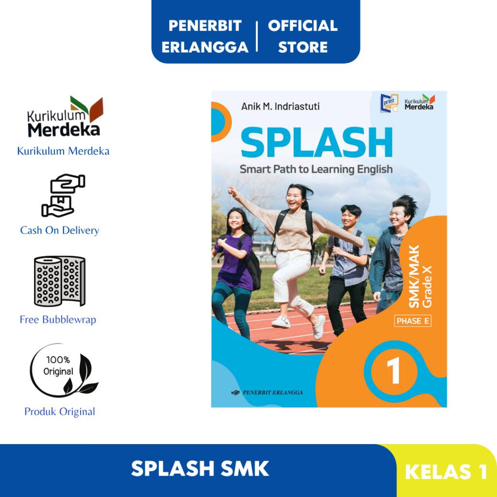 [Erlangga Official] SPLASH SMK KELAS 10 KURIKULUM MERDEKA  - Erlangga