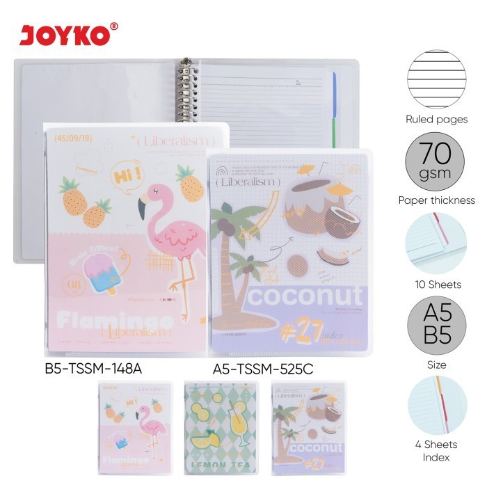 

Binder Note Buku Binder Joyko TSSM