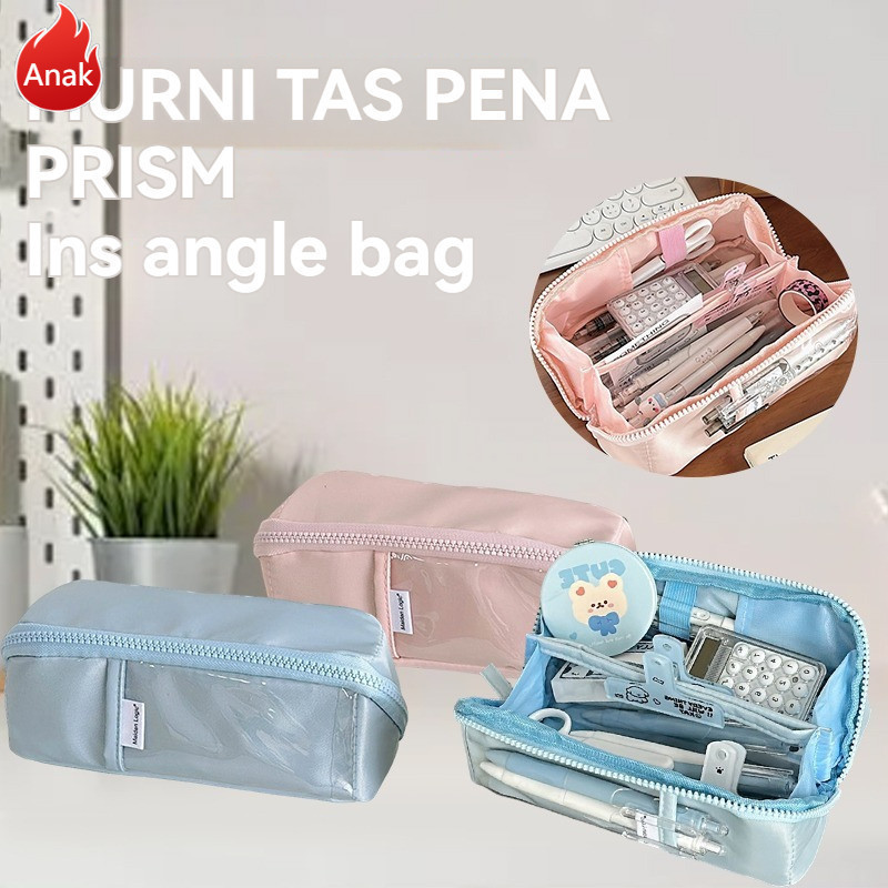 

Korea style big pencil box organizer bag kotak pensil kawaii besar muat banyak pensil case premium tempat pensil kapasitas besar Anak-Anak