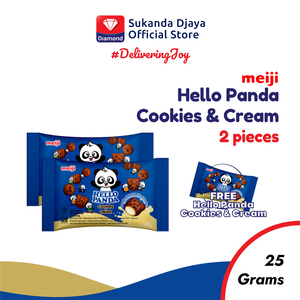 

Buy 2 Meiji Hello Panda Cookies & Cream 25 Gr [Free Meiji Hello Panda Cookies & Cream 25 Gr]