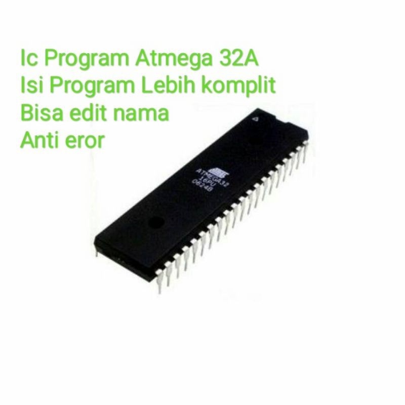 IC Atmega 32A Pertamini Pom Mini Sudah Terprogram