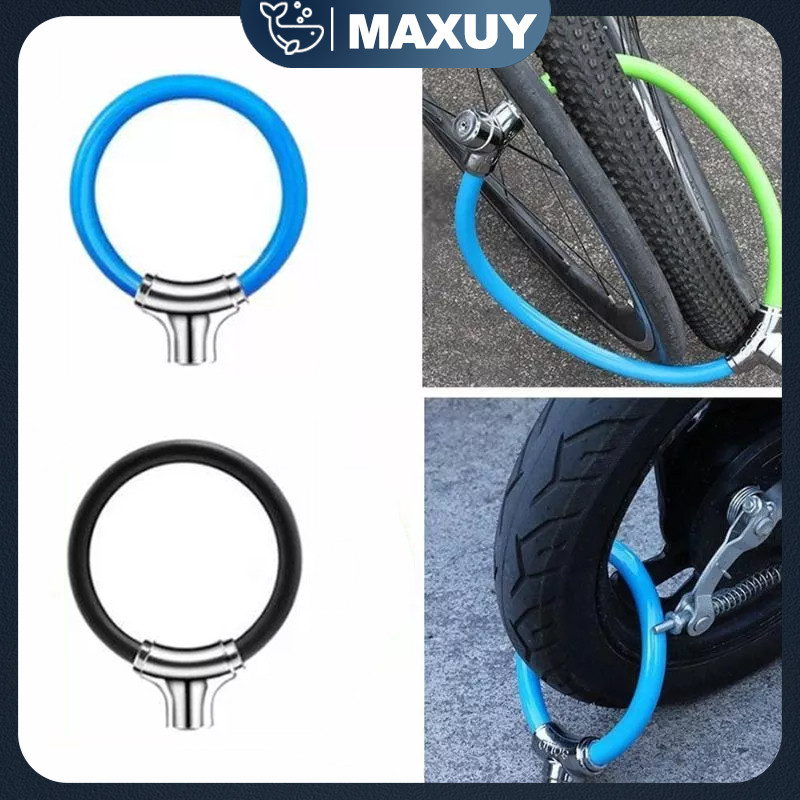 Kunci Cincin Sepeda Anti Maling /Kunci Rantai Sepeda Tahan Air /Kunci Sepeda Gunung Anti Geser  / se