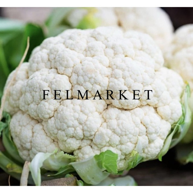 

Cauliflower Fresh Import Australia / Kembang Kol Import -+ 800 gr /Pcs