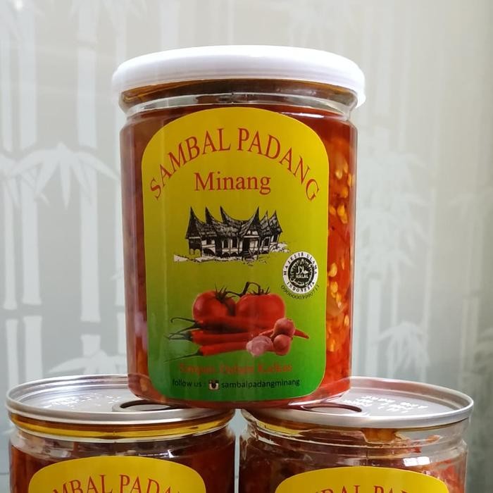 

Sambal Balado Padang Minang Merah Kemasan Baru