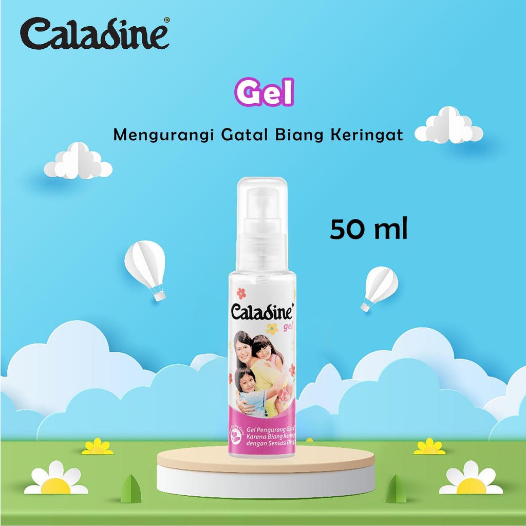 Caladine Gel 50ml untuk Gel Anti Gatal Mengurangi Gatal Biang Keringat